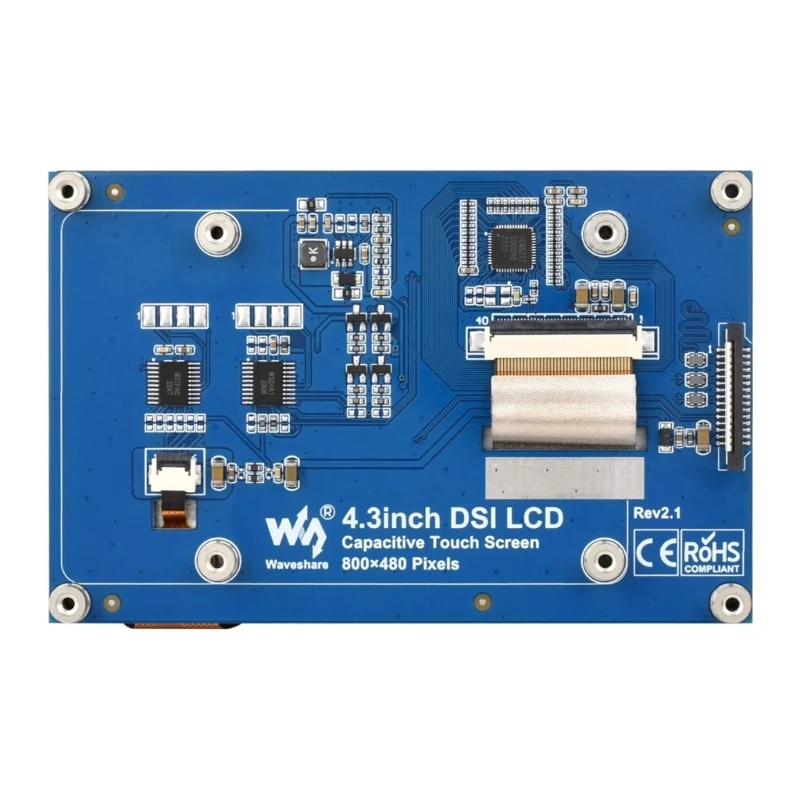 

H7JA 4,3 дюймовый сенсорный экран QLED для Raspberry berrypi 4B см3 + 4 3B + 3A + 3B 2B