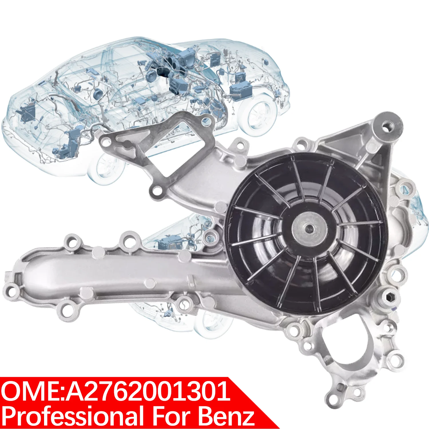 A 2762001301 M276 GLE350 SLK350 ML350 C350 GLK350 оригинальный автомобильный водяной насос двигателя