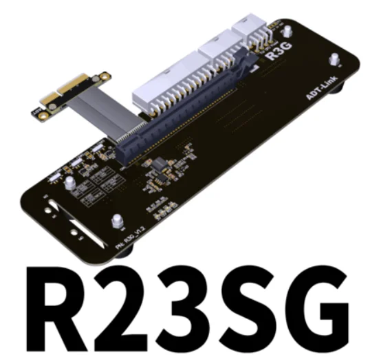 

R3G Desktop external external connection to connect the PCIe x4 independent video card extension line PCIE 3.0 High performance