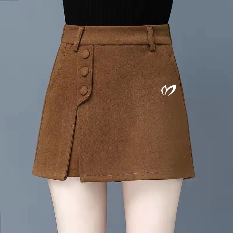 Women's Golf Wear Fashion Casual Skirt That Looks Like a Skirt Horse Golf Shorts Women Autumn Winter Thick Malbon Golf Skirts