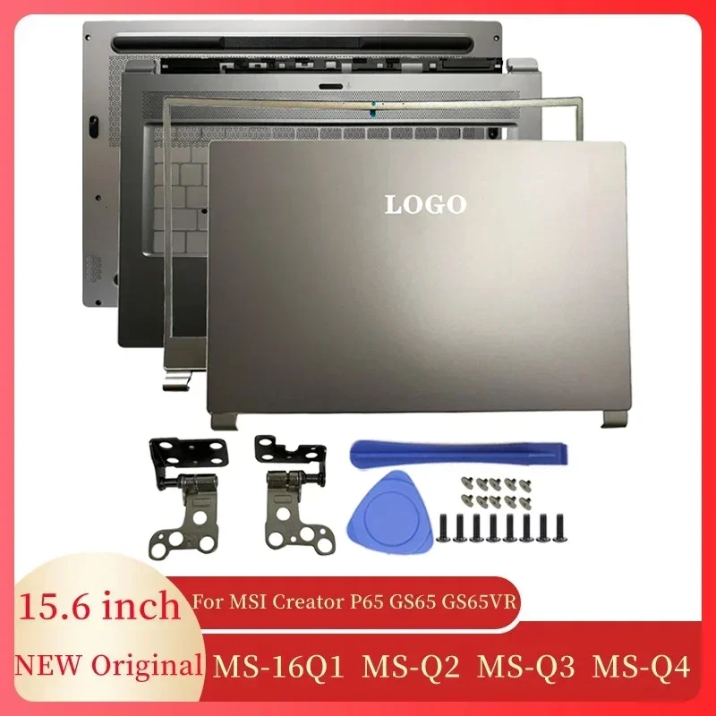 Чехол для ноутбука MSI GS65 P65 MS-16Q1 Q2 Q3 Q4 Q5 ЖК-экран задняя крышка/передняя