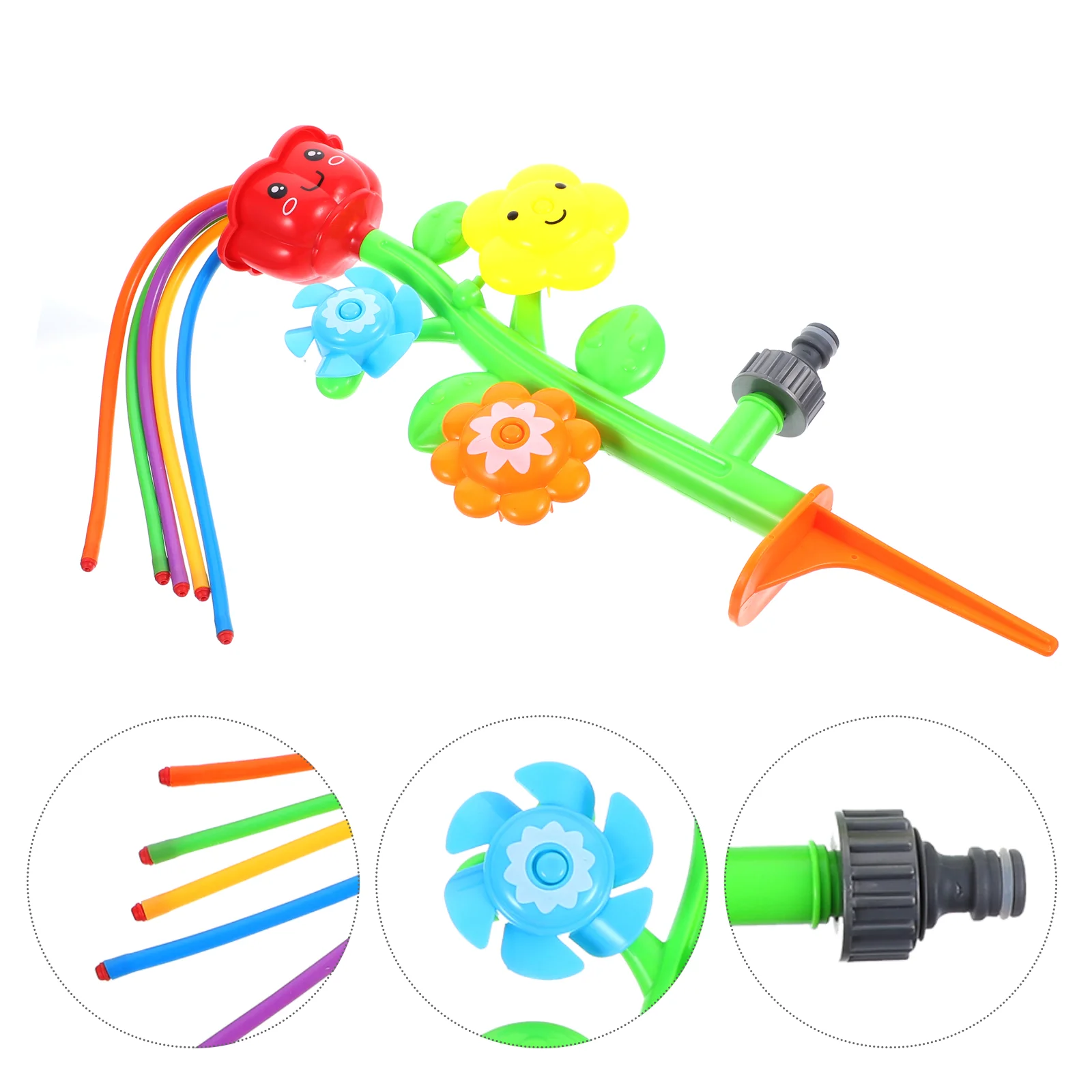 

Water Sprinkler for Kids, Flower Sprinkler, Outdoor Water Activity Spray Sprinkler for Fun Summer Lawn Backyard Games