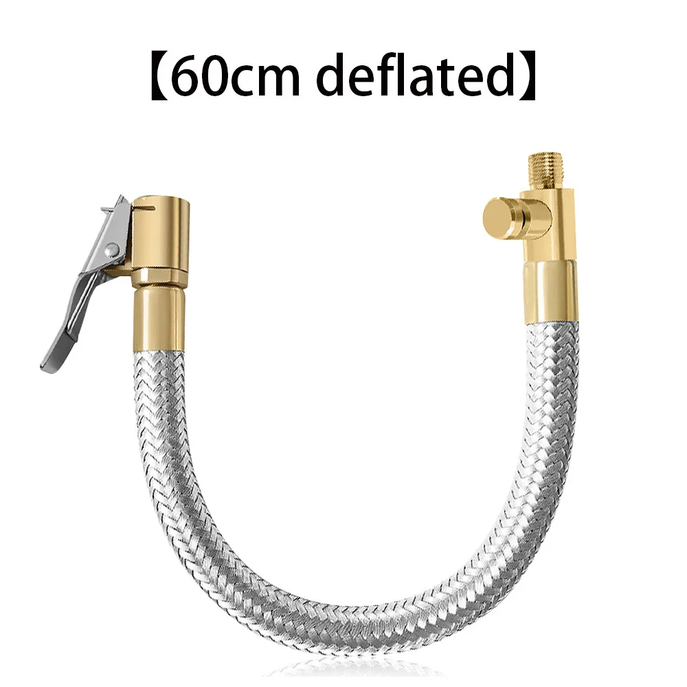 

Надувной шланг из нержавеющей стали, автомобильные шины, воздушный насос, шланг, соединительный клапан, надувной патрон, фиксирующий сдувной мотоцикл, велосипед