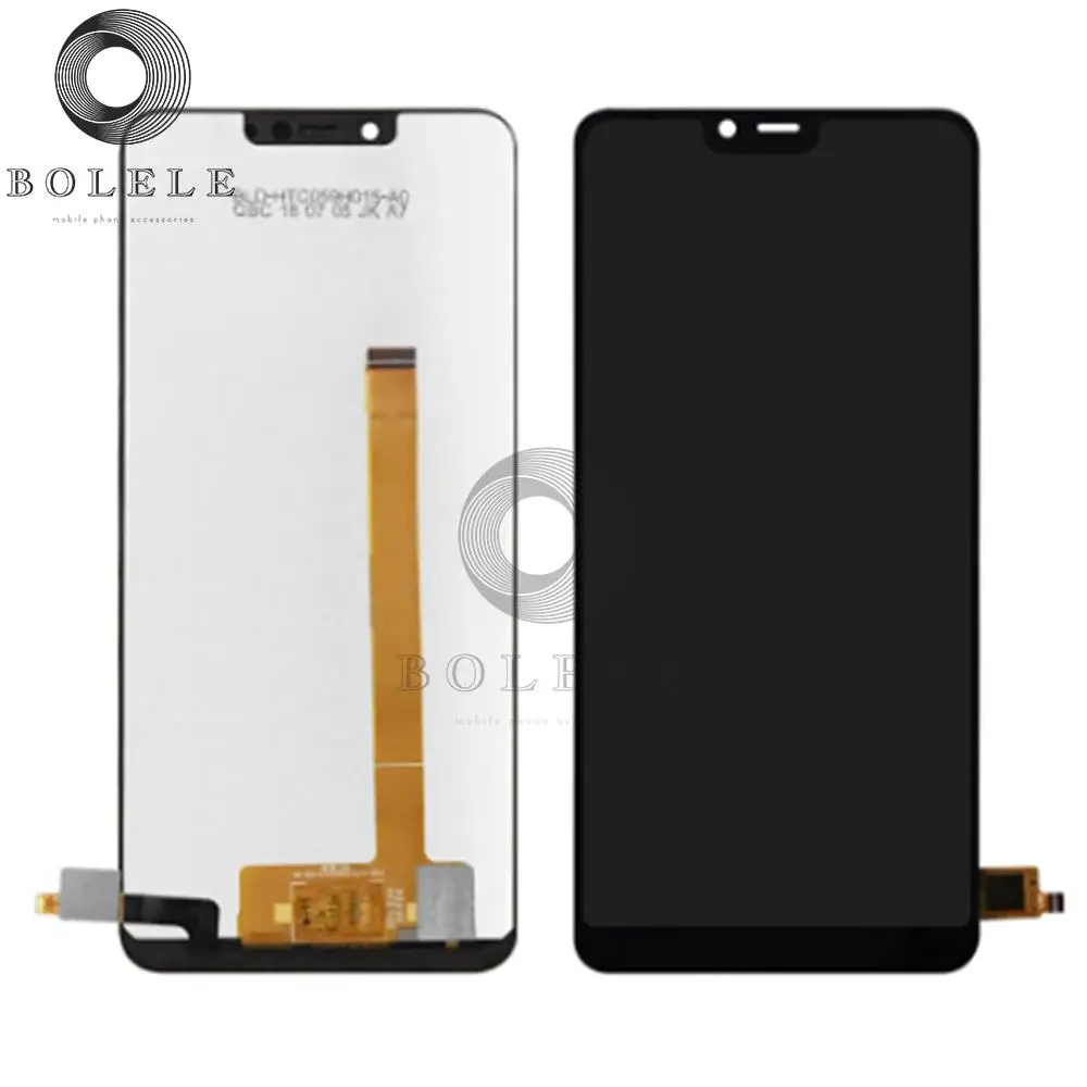 ЖК-дисплей с сенсорным экраном и дигитайзером в сборе для Wiko View 2 Plus W-P220 передняя