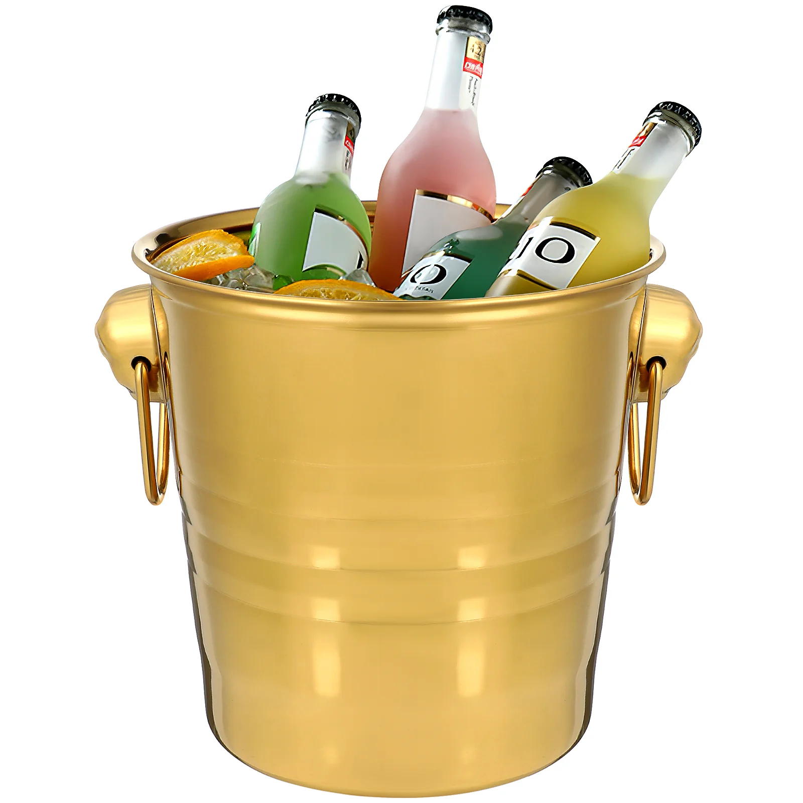 

Bucket Ice Bar Champagne Cooler Parties Stainless Steel Home Accessories Cocktail Buckets Container Beer The Insulated Cube