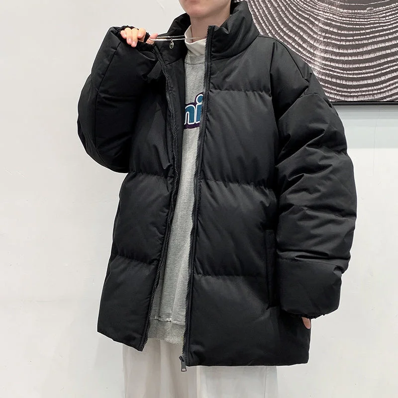 M-6XL Winter Jacket Men Warm Fashion 7 Colors Casual Thicke Jackets Men Korean Loose Short Coat Mens Parker Large Size