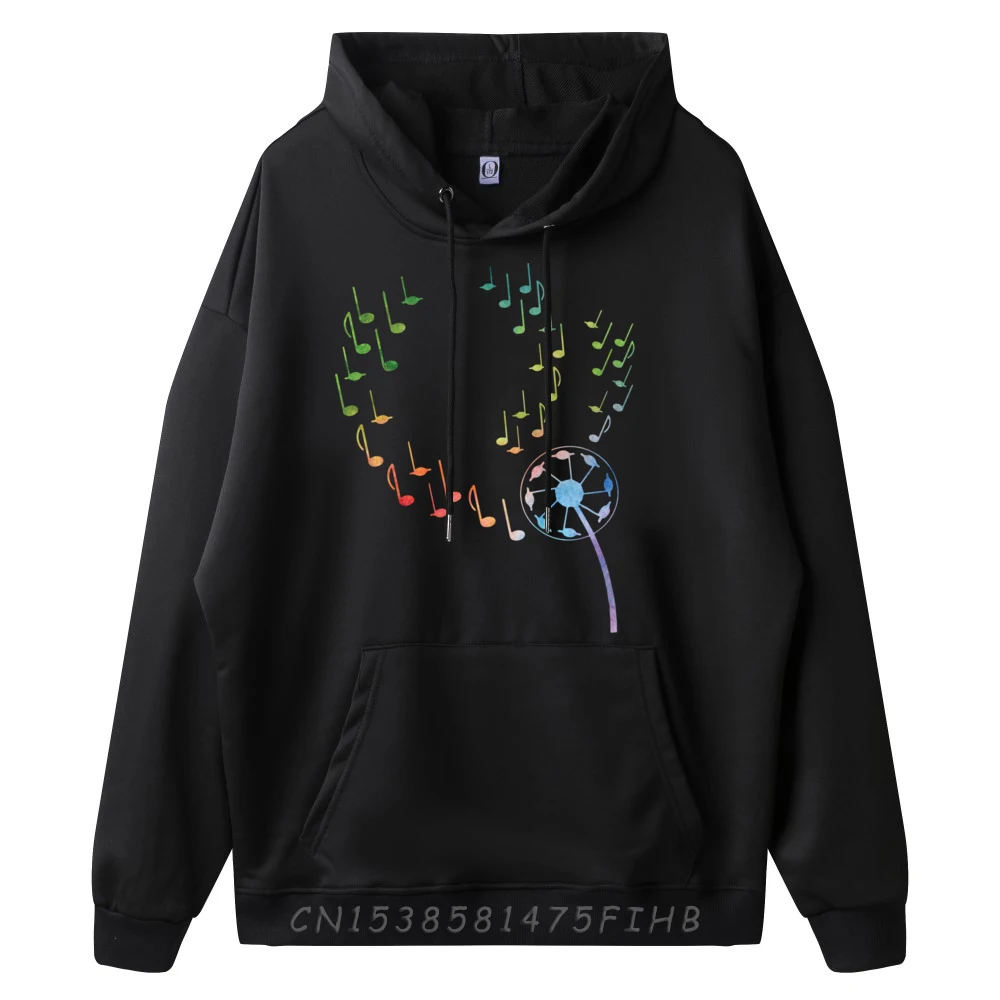 Одуванчик Blowin музыкальная нота одежда для любителей музыки мужская 2024 большие