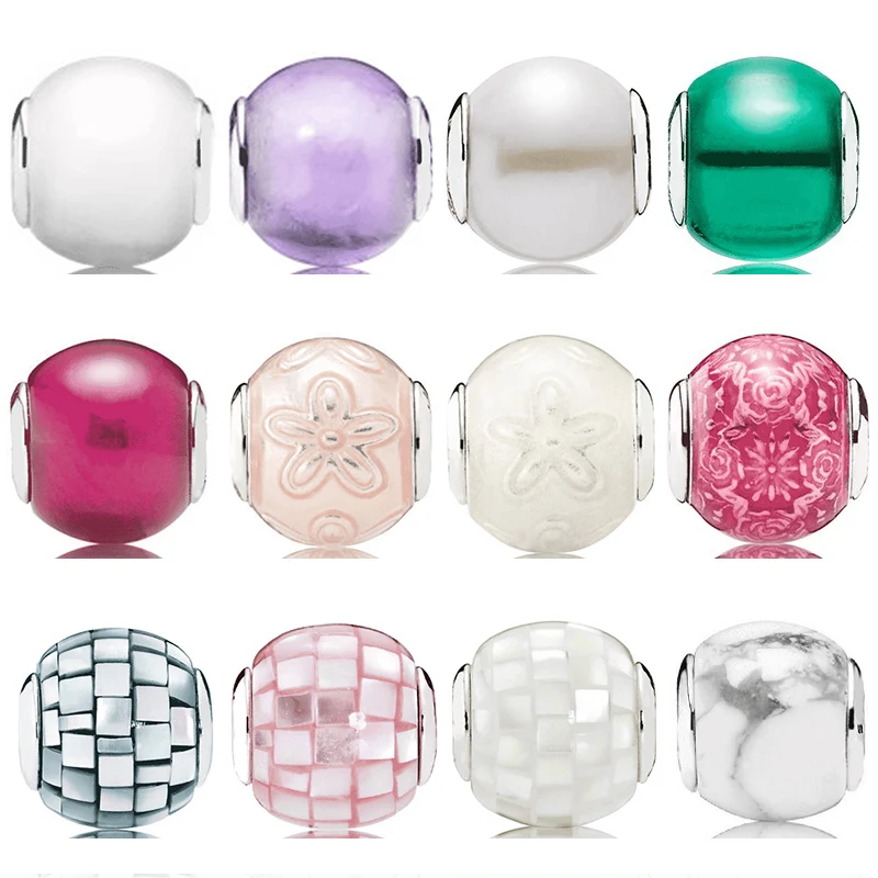 

Высококачественные ювелирные изделия из стерлингового серебра 925 пробы, яркий браслет вера надежный незаменимый подарок из бисера