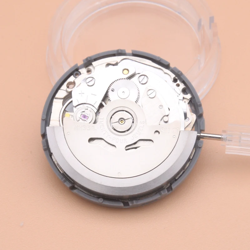 Japan Seiko NH35 NH35A Automatic Movement Day/Date at 3.0 Seiko Diving Watch Repair Original brand new NH35 Mechanical Movt