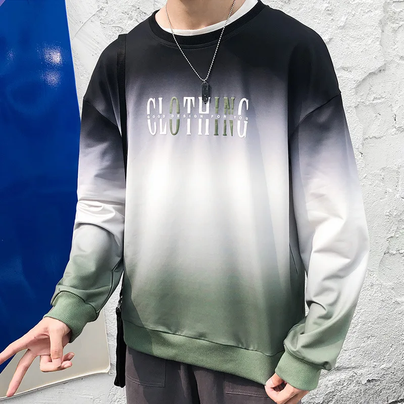 

Autumn New Men's Long SleeveTT-shirt Sweater Underwear Crew Neck Bottoming Shirt Casual Loose Top