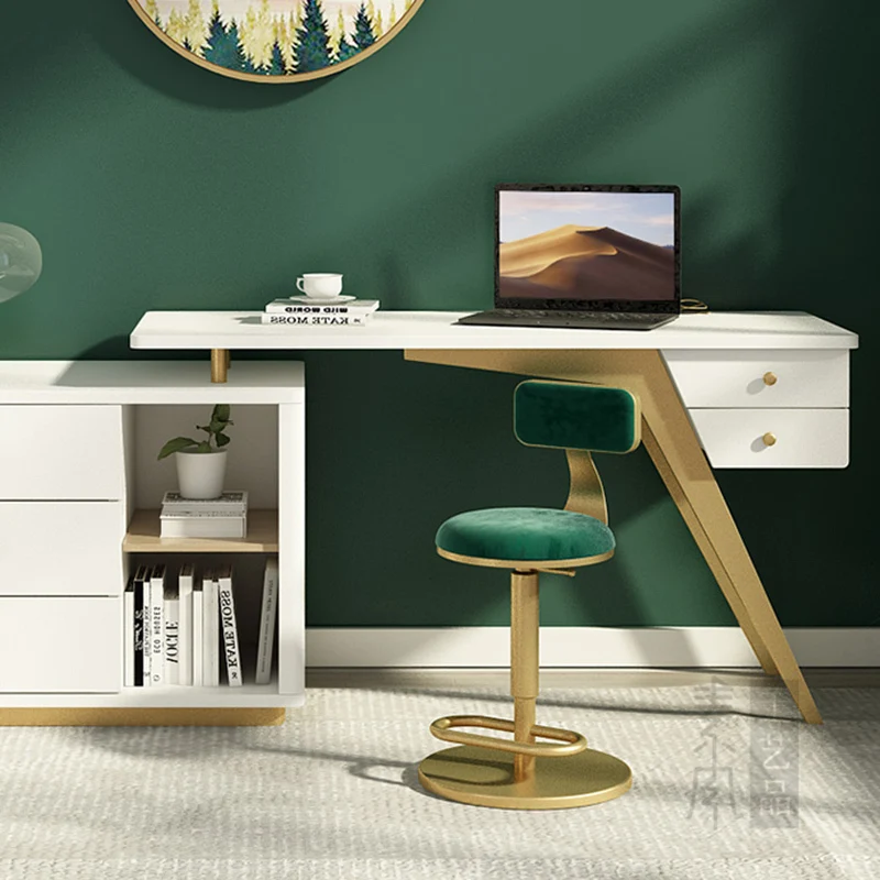 Modern Accent Soft Dresser Long Dining Chairs Lounges Desk Nordic Office Computer Sedie Cucina Home Furniture