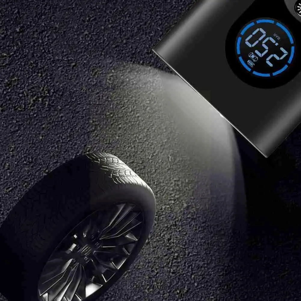 

Компрессор автомобильный аккумуляторный, 150 Psi, V6x7