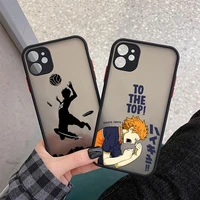 cute anime oya haikyuu love volleyball phone cases for iphone 11 12 13 pro max 6s 7 8plus x xsmax xr matte back shockproof cover