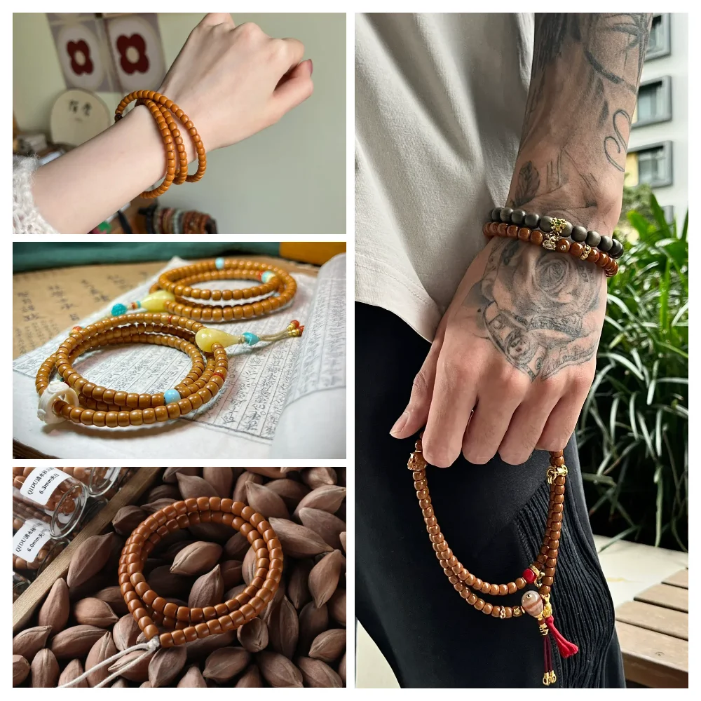 Оливковый высококачественный браслет ручной работы сделай сам небольшого