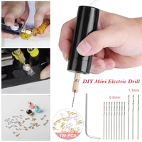 portable mini small electric drills handheld micro drill usb puncher 5v 10w grinding tool 8500rpm for jewelry pearl resin diy