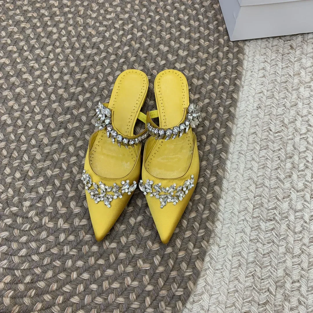 

Женские босоножки с острым носком, из натуральной кожи, размеры 34-42