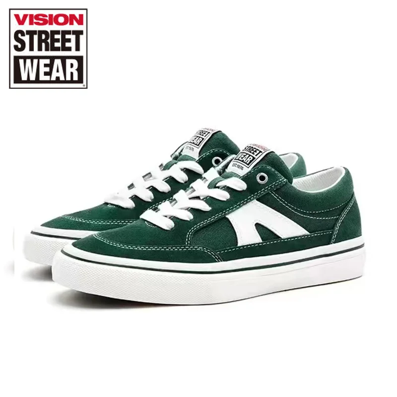 VISION STREET WEAR Designer Shoes Low-top Suede Canvas Shoes for Men and Women Casual Shoes Street Sports Shoes Skate Sneakers