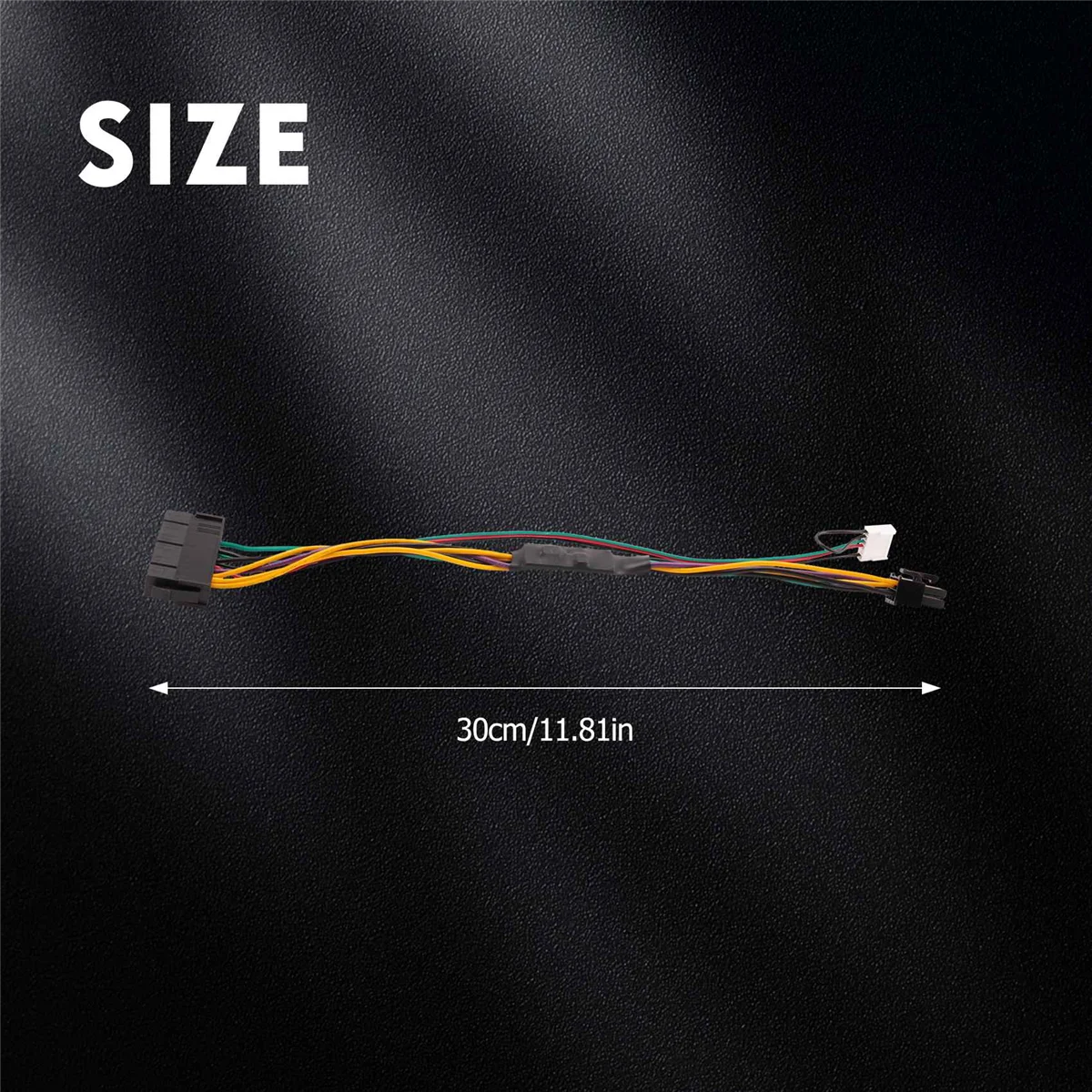 Кабель питания блока ATX PCIe 6-контактный к 24-контактный