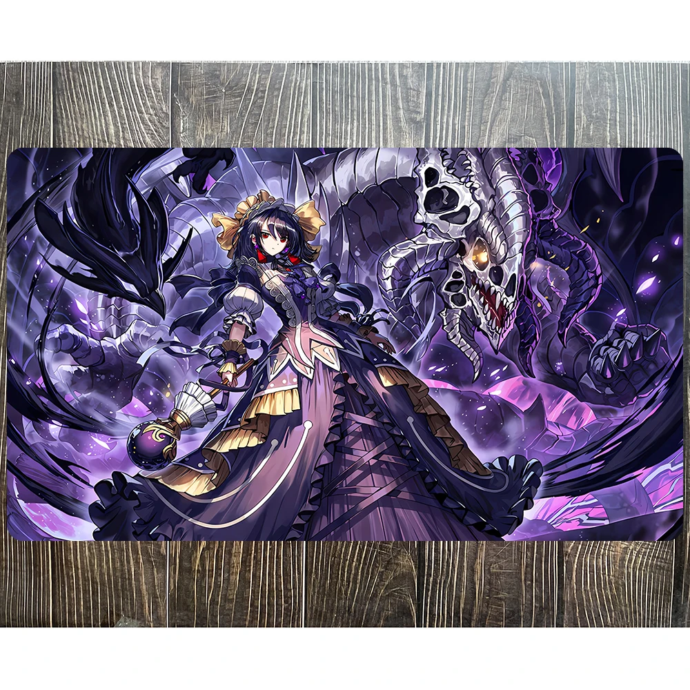 Фото Yu-Gi-Oh Playmat Underworld Goddess of the Closed World Card Pad YGO Mat KMC TCG YuGiOh Mat-103 №1