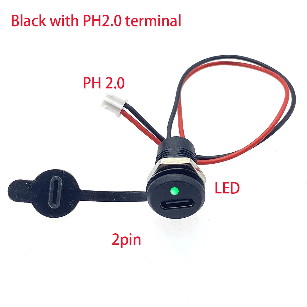 

USB C зарядная розетка HBXINTAO 2/5 шт