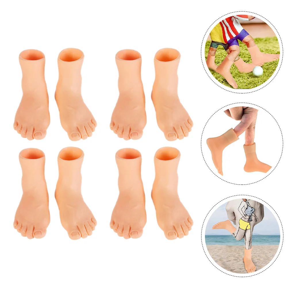 

8 Pcs Kids Toys Gift Party Favors Children Hand Puppet Finger Puppets Bulk Plastic Interactive Cartoon Parent-children
