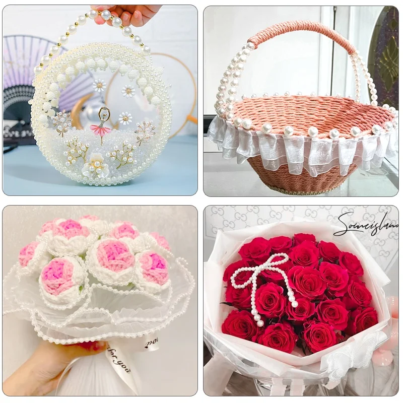 Яркий АБС-пластик искусственный жемчуг сделай сам материал ручной работы