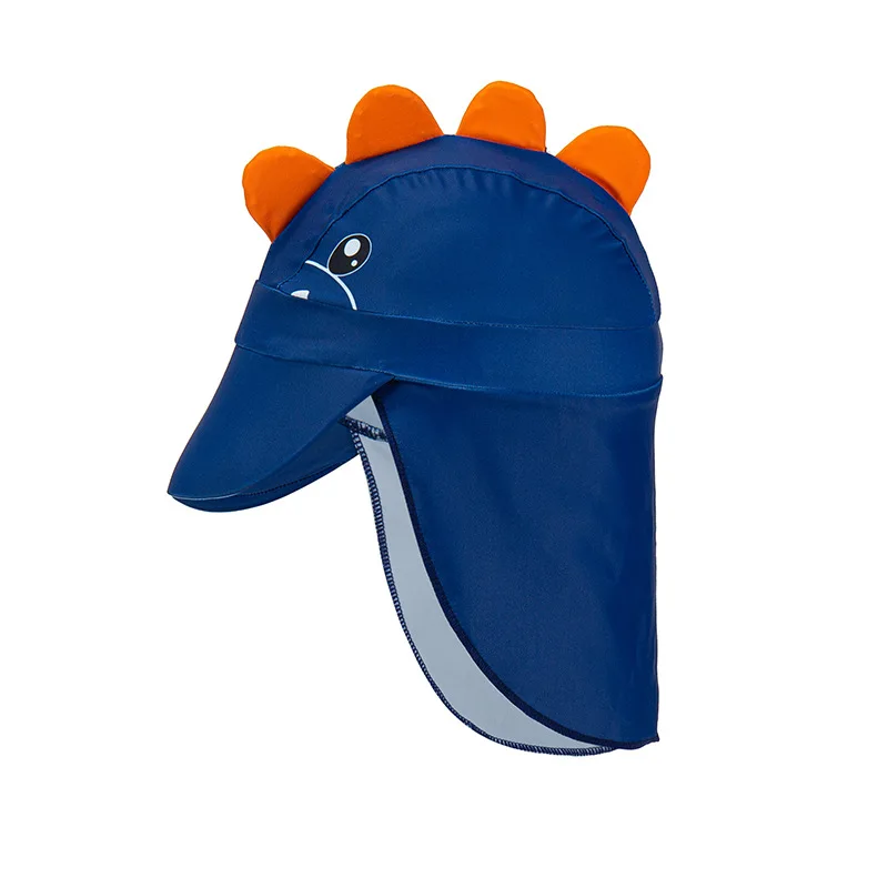 Swimsuit Boy Dinosaur Print Children's Swimwear with Sunscreen Cap Long Sleeve Bathing Suit Kids UPF50 UV Protection Beach Wear