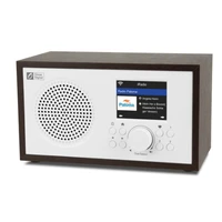 wi fi internet radios wr100f fm digital radio with blue tooth speaker sleep radio aux in 26000 stations 2 4 color display