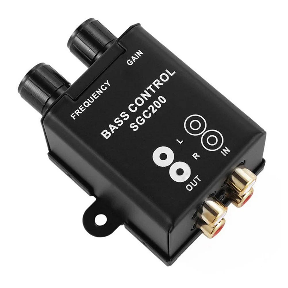 

1Pc Durable and Practical Car Stereo Amplifier Gain Level Bass Audio Volume Control Knob