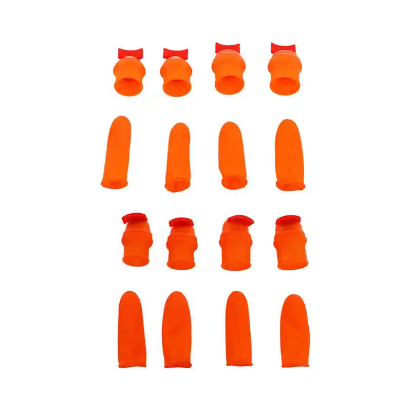 

Silicone Thumb Knife Stainless Steel Thumb Knife Picker for Peel Pick Vegetables Pepper Beans hot