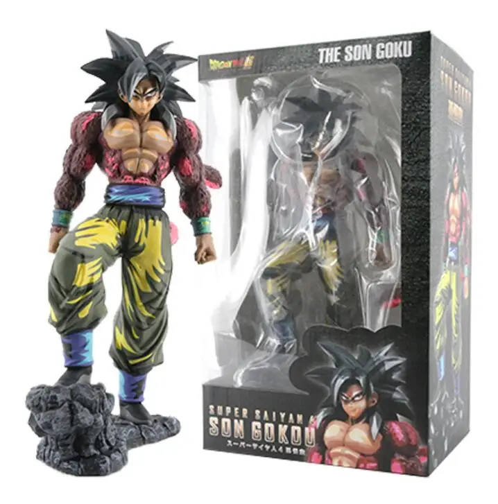 

SMSP Special Anime Paint Color 26cm Dragon Ball Z Super Saiyan GT The Son Goku PVC Action Figure Collection Model Toy