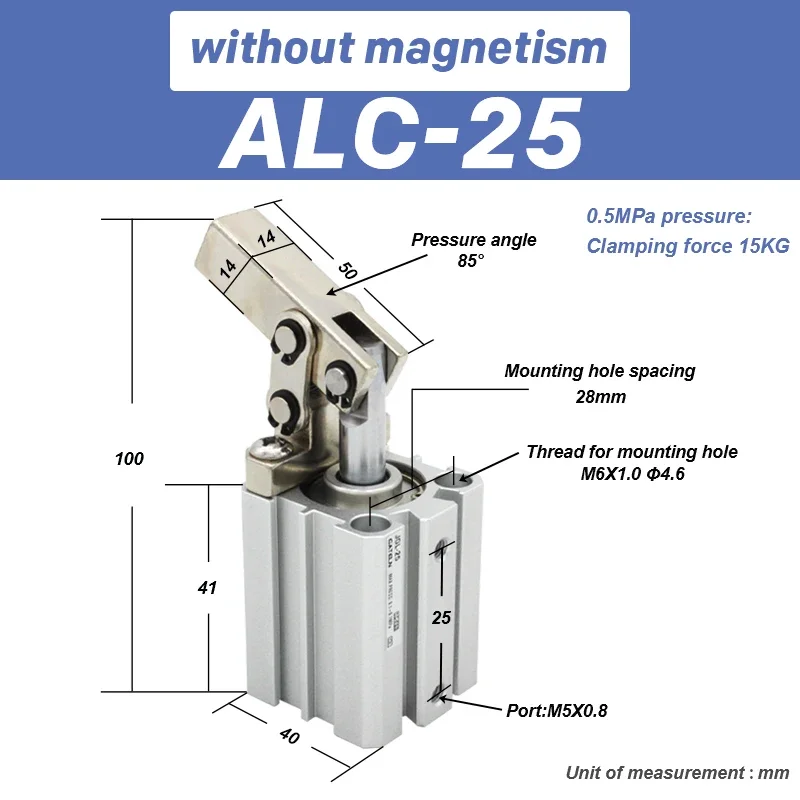 

JGL ALC рычаг цилиндра зажимной коромысло давление воздуха clampi ALC25 ALC32 ALC40 ALC50 ALC63 JGL25 JGL32 JGL40 JGL50 JGL63