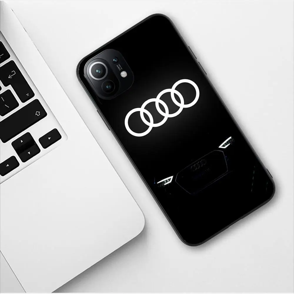 Sports Car Audi Luxury Phone Case For Xiaomi 13 12 11T 9 11 10C 9T 8 9SE 11i Lite Ultra Note10 Poco F3 M4 M3 Pro Fashion Cover