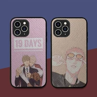 maiyaca 19 days phone case hard leather case for iphone 11 12 13 mini pro max 8 7 plus se 2020 x xr xs coque