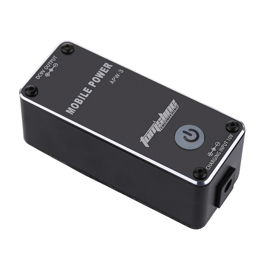 

AROMA APW-3 Guitar Effects Portable Rechargeable Effects APW-3 9V 0.5A LED Mobile Power Supply