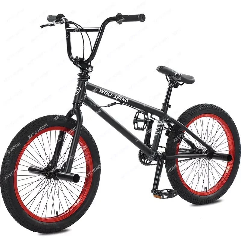 

Bicycle BMX Freestyle 2.0 Inch Mountain Bike Aluminium Alloy Frame MTB Stunt Children Youth Acrobatic Juggling Rotar