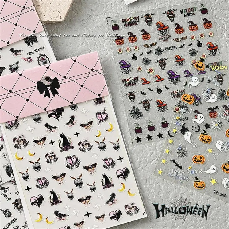 

Three-dimensional Nail Stickers Nail Art Decoration Witch Nail Decoration Nail Art The New Nail Supplies And Manicure Tools