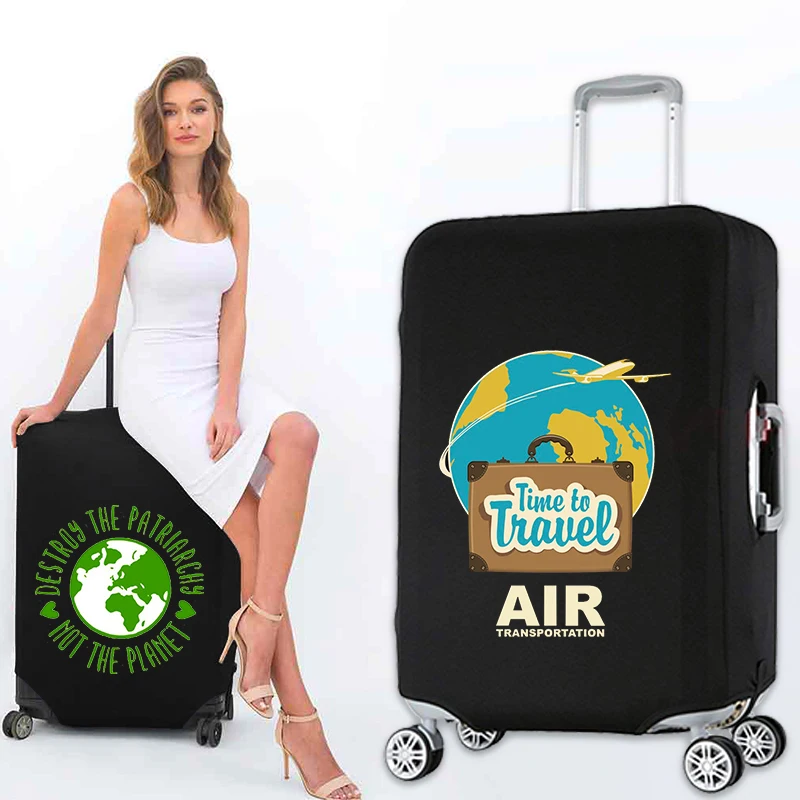 

High Quality Suitcase Luggage Cover Elastic Trolley Case Dust Cover Suitcase Protective Cover for 18-32 Inch Protective Case