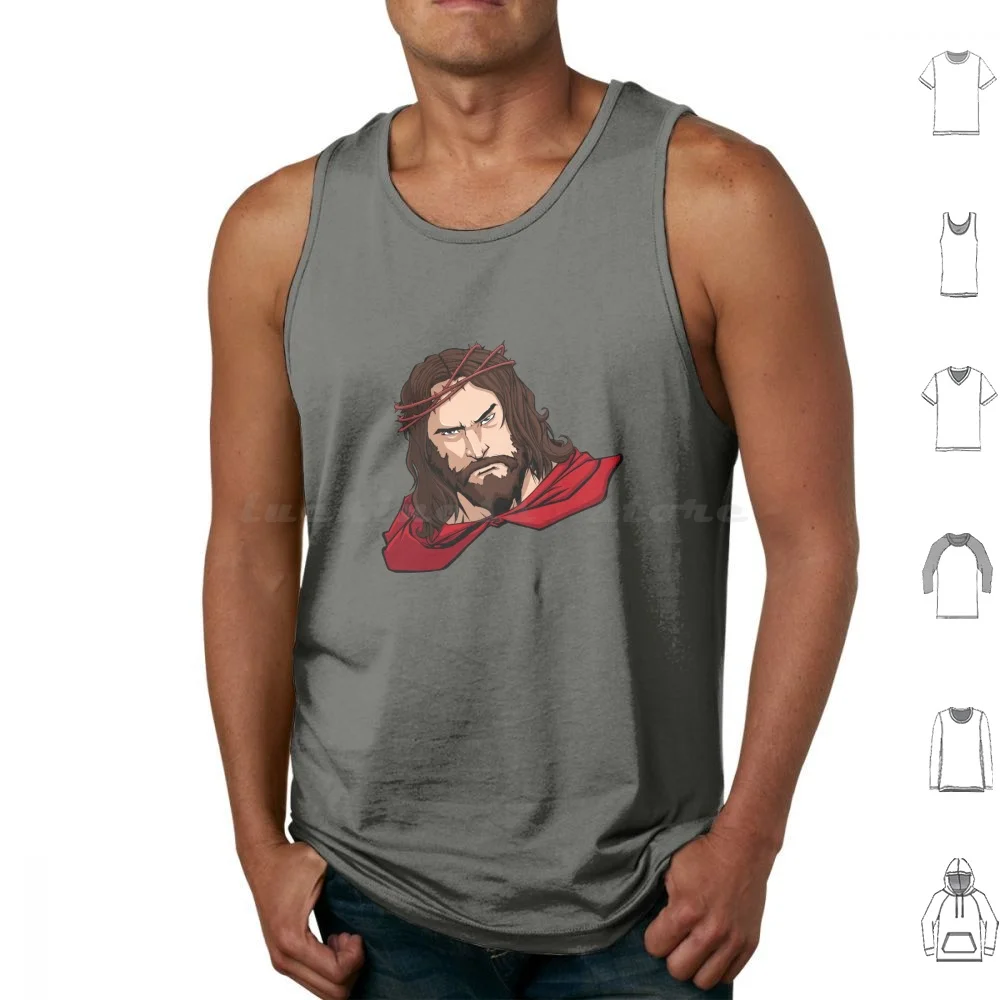 

Jesus Is My Superhero Cute Powerful Christian Tank Tops Vest Sleeveless Jesus Superhero Jesus Is Reps For Jesus Jesus