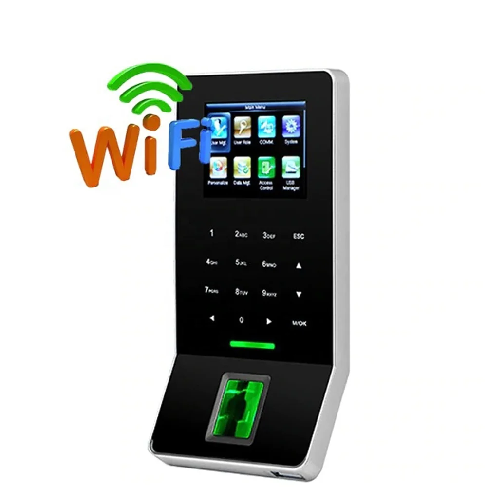 

ZK F22 Ultra thin Wifi fingerprint time attendance and access control terminal