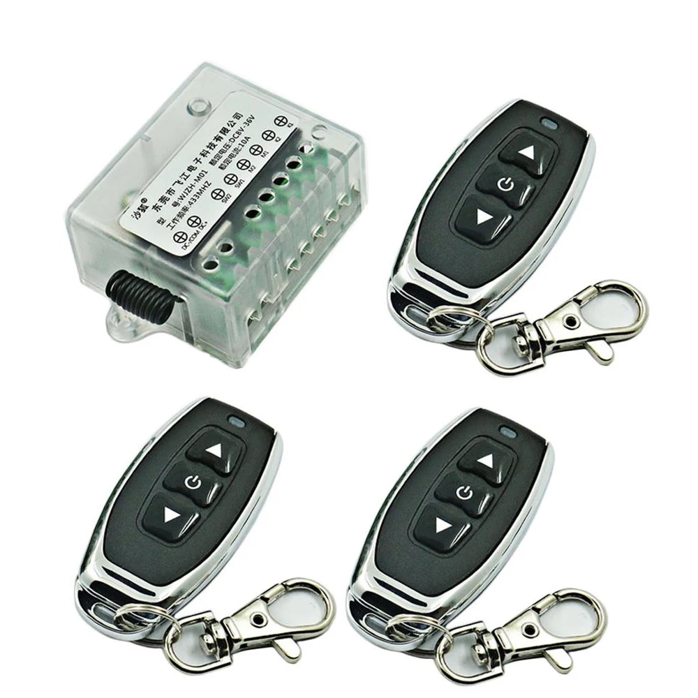 

DC 12V 24V 36V Motor 10A CW CCW Linear Actuator ControllerWith Limit Remote Control Switch For Motor Linear Actuator