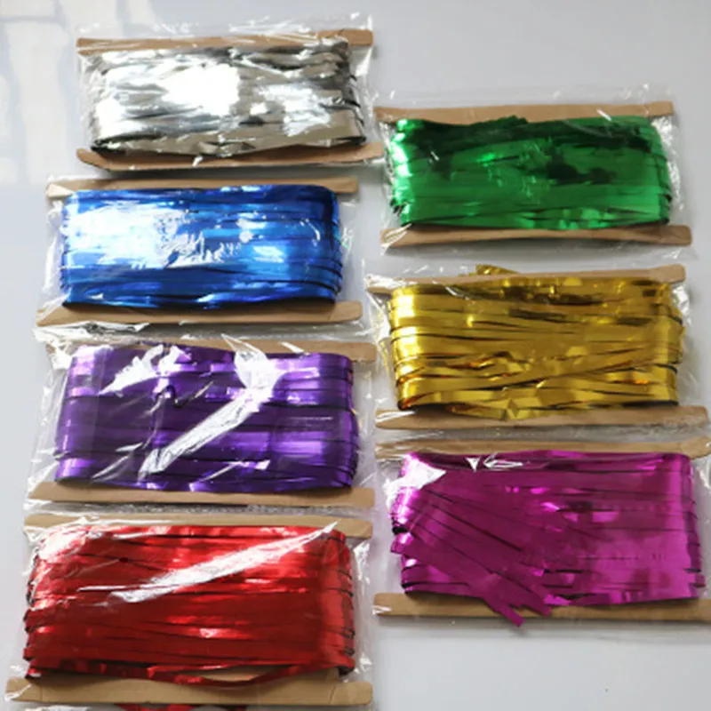 

1*2m Rain Silk Curtain Party Decoration Arrangement Gold And Silver Color Background Wall Tassel Rain Silk Curtain