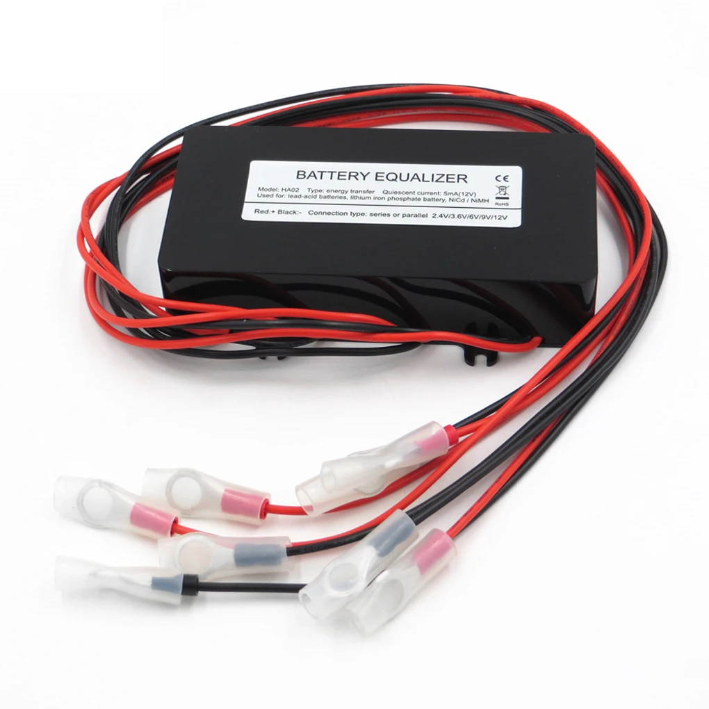 

Motorcycle Scooter DC 48V Parallel Battery Equalizer Vehicle Voltage Difference Balancer Batteries Charger Regulator