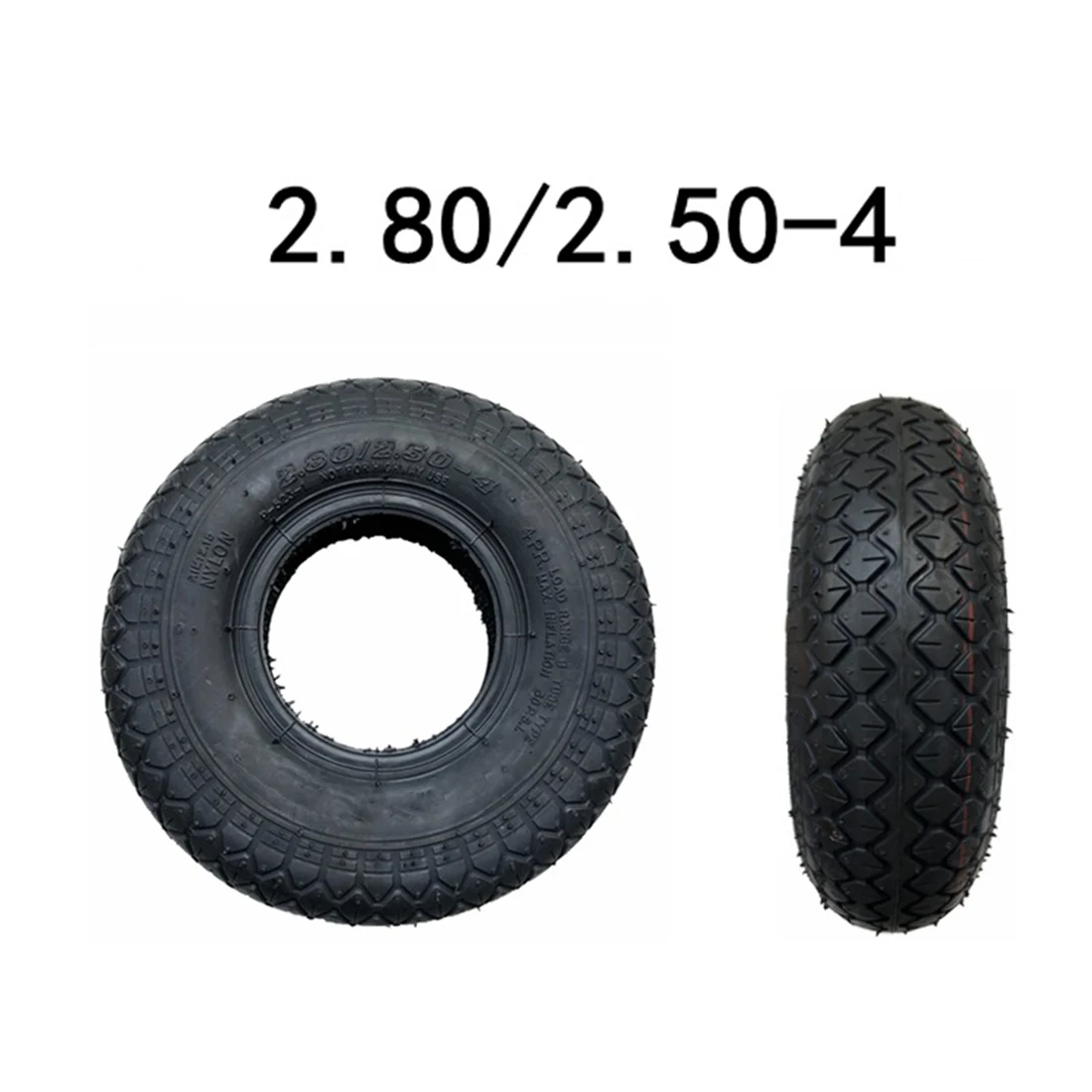 

1/2pcs Electric Scooter Rubber Inner Tires 9 Inch 2.80/2.50-4 Thick Tire / Inner Tube For Elderly Electric Scooter
