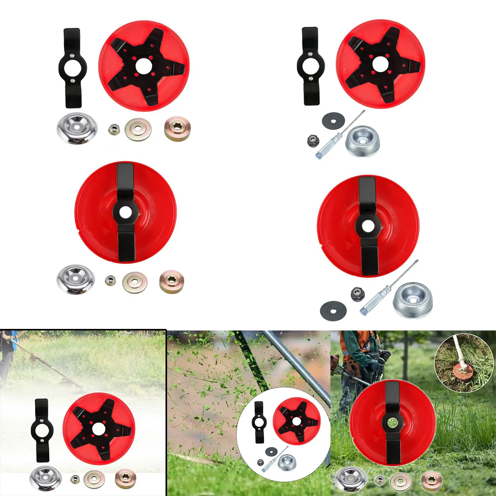 

Mower Blade Weeds Mower Parts Tools Metal Blade Weeder Plate Replacement Mowing Head Tool Mowing Brush Cutter Paddy Dry Land