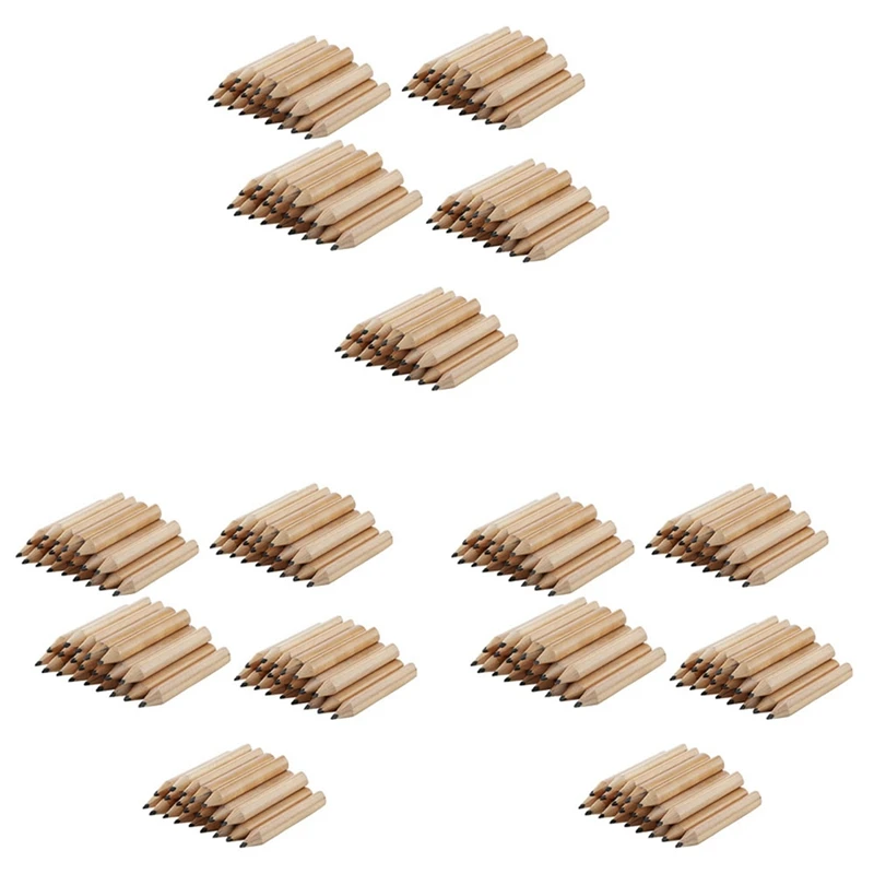 

300Pcs 3.5Inch Wood Pencil, Beginner Writing Pencil,Students Sketch Pencil Stationery,Hexangular B