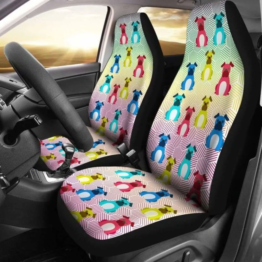 

Boxer Car Seat Covers 25 102918,Pack of 2 Universal Front Seat Protective Cover