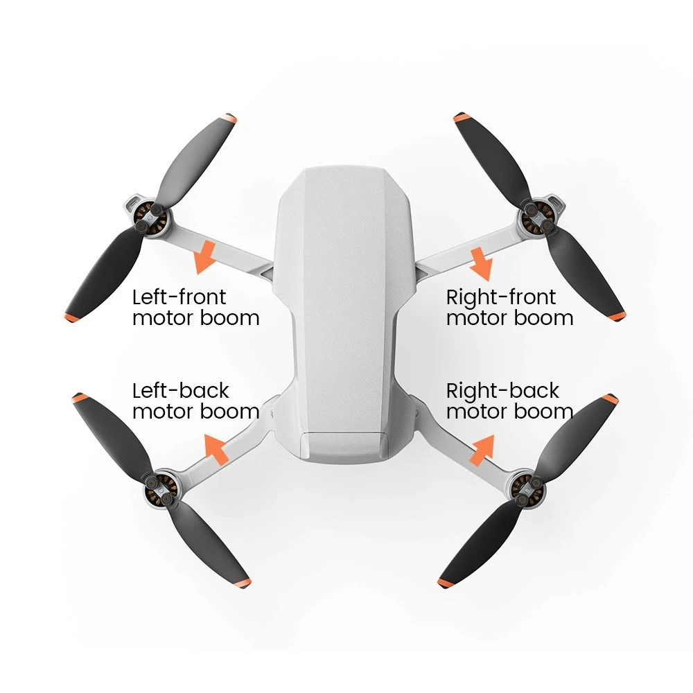В наличии Arm для DJI Mini 2 корпус средняя рамка Нижняя крышка верхняя Замена Ремонт