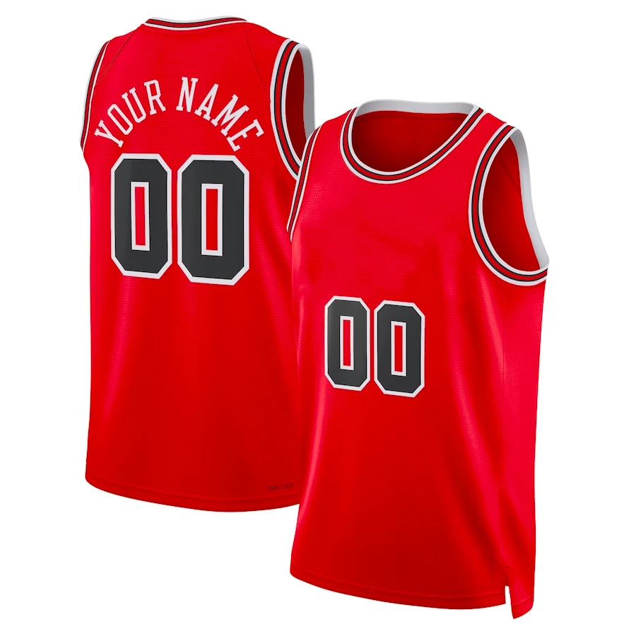 

Customized Basketball Jersey American Chicago Basketball Jersey 2023 Personalized Your Name Any Number Stitch Letters Numbers