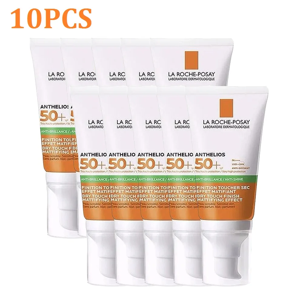 

Солнцезащитный крем La Roche-Posay SPF50 + 10 шт., не жирный, не затонированный, для жирной и смешанной кожи, для защиты от солнца, 50 мл